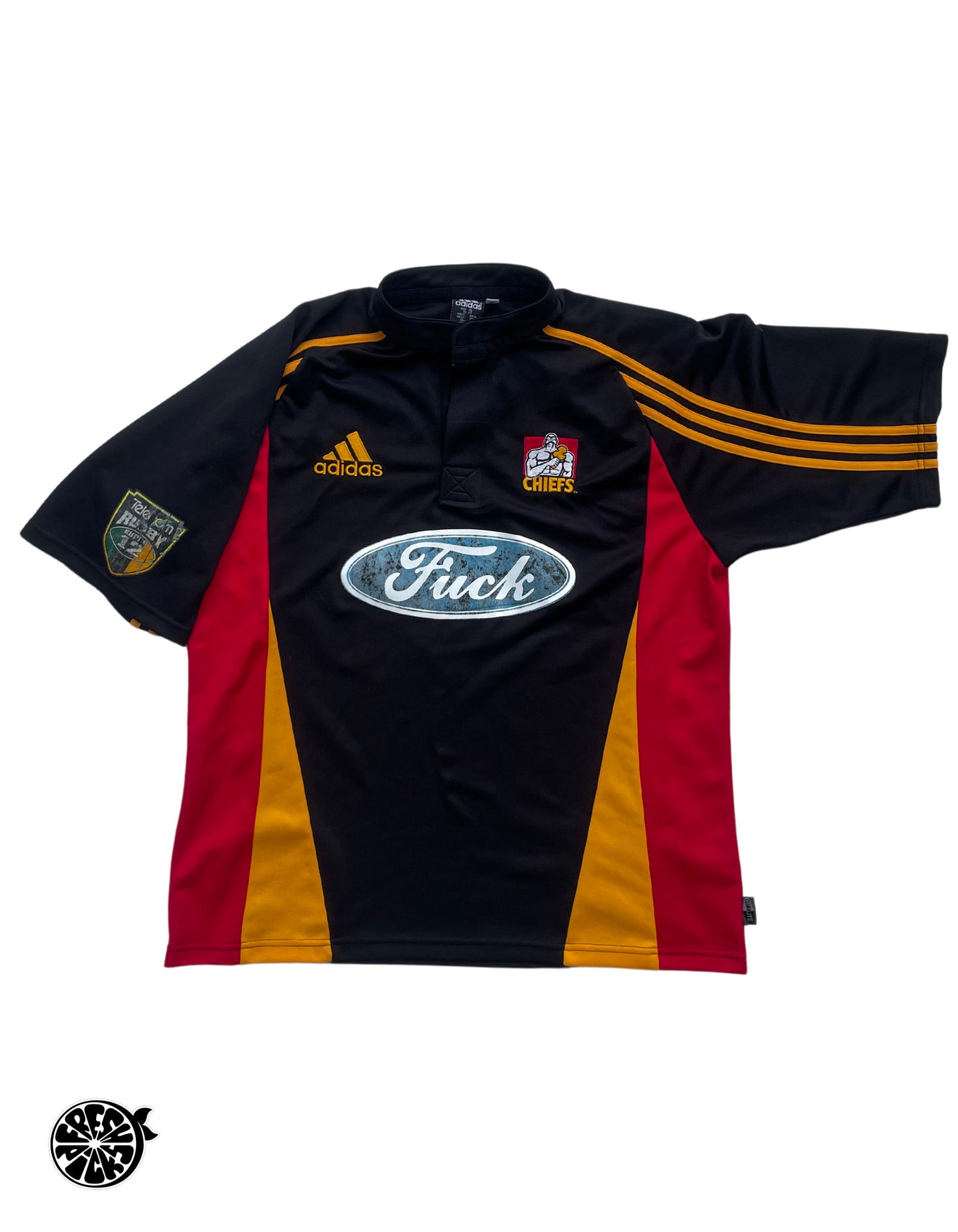 Upcycled Vintage Waikato Chiefs Super Rugby Jersey