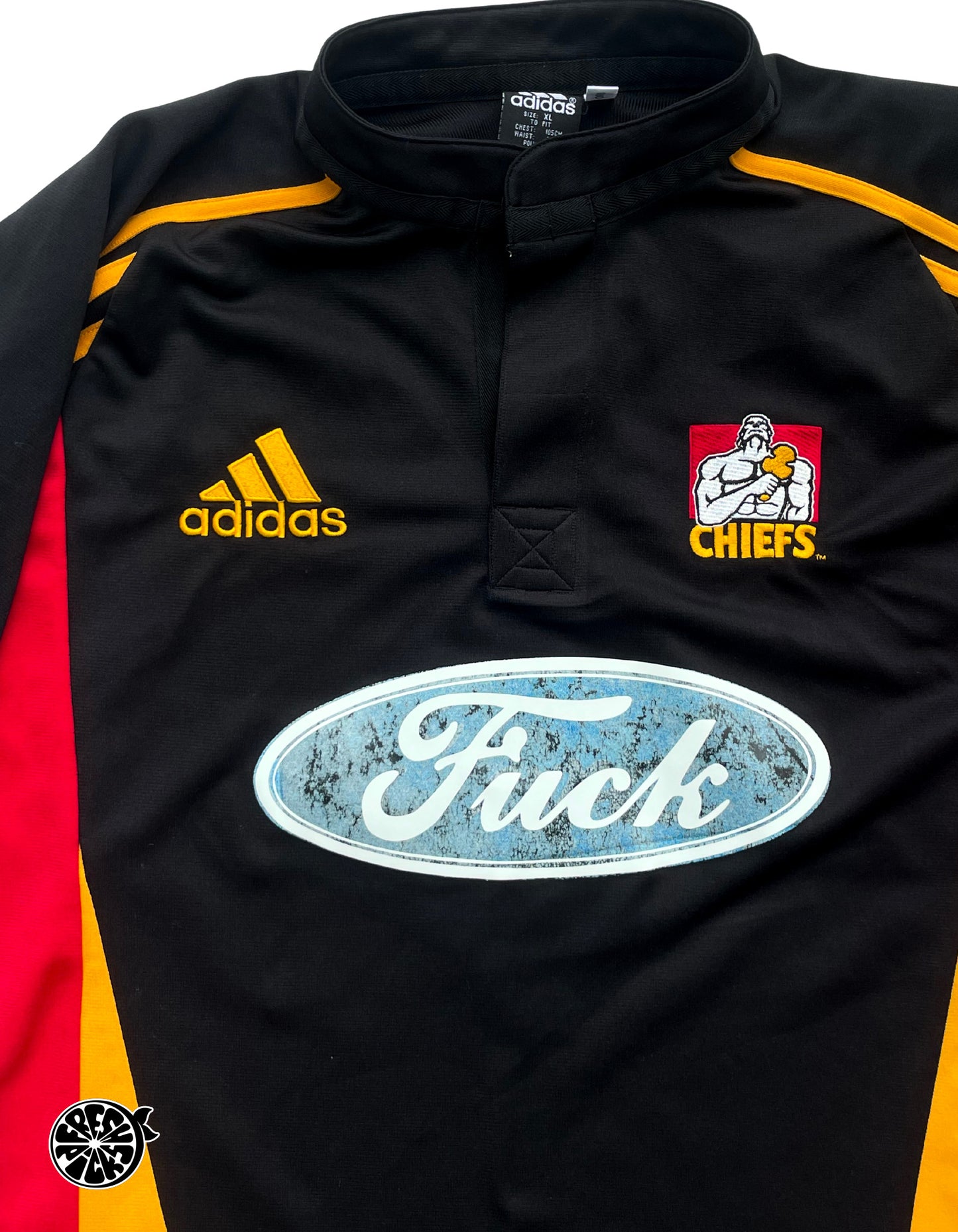 Upcycled Vintage Waikato Chiefs Super Rugby Jersey