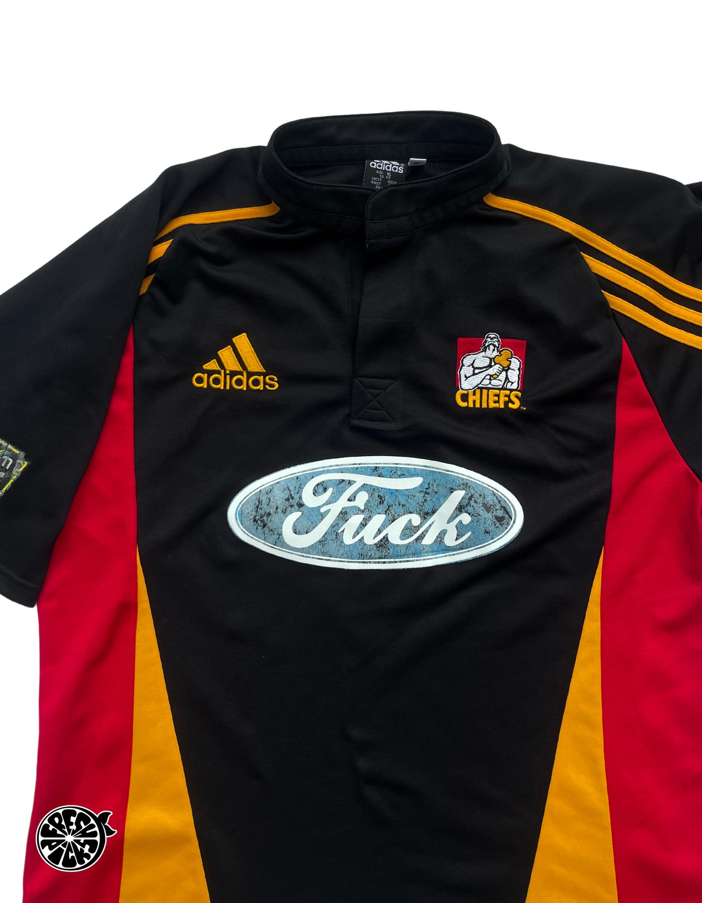 Upcycled Vintage Waikato Chiefs Super Rugby Jersey